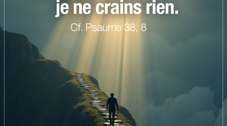 “Toute mon espérance est dans le Seigneur… je ne crains rien”