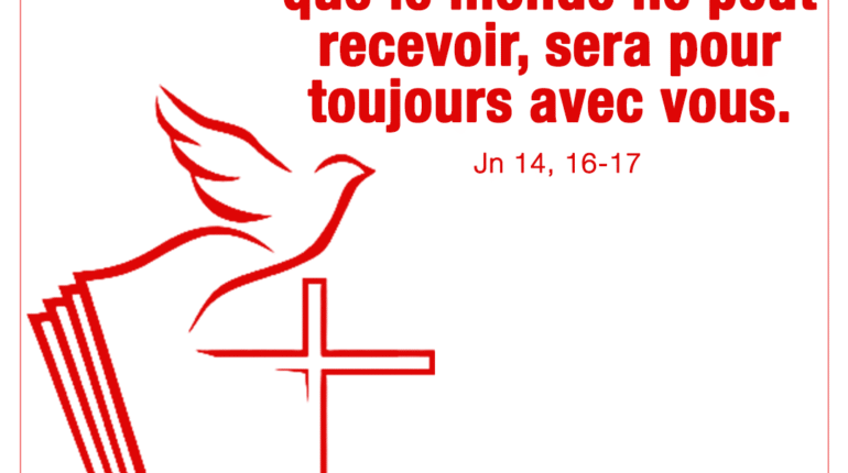  « L’Esprit de vérité, lui que le monde ne peut recevoir, sera pour toujours avec vous » cf Jn 14, 16-17